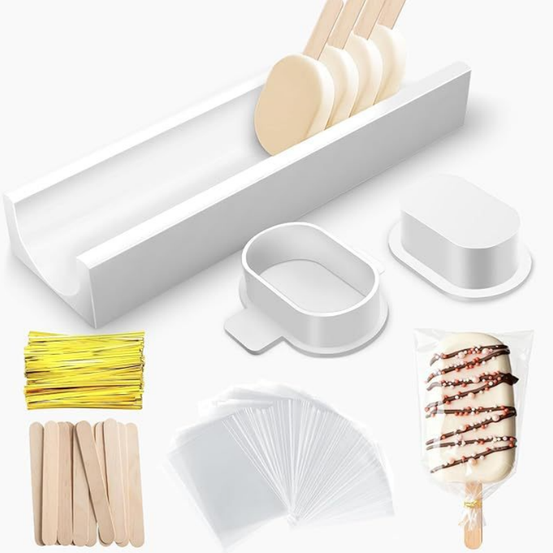 Baking Kitchen Set - Cake Pop Mold Set with Tray
