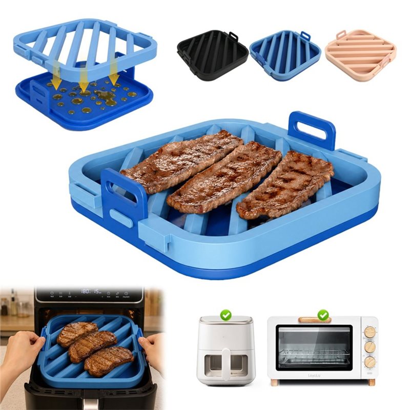 LLCS-Grill Pan Multifunctional - Kitchen Baking Rack 评论和价格