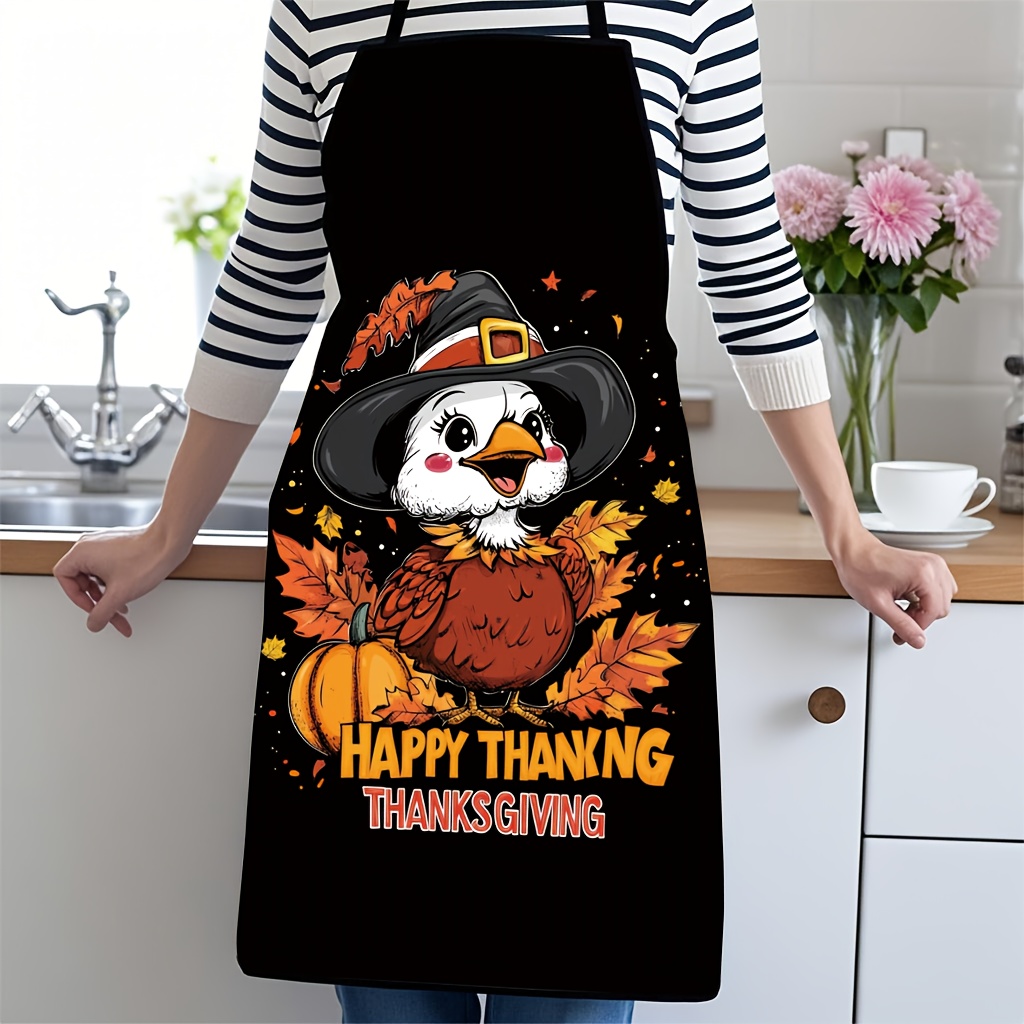 Funny Turkey Witch Happy Thank - Kitchen Witch Baking 评论和价格