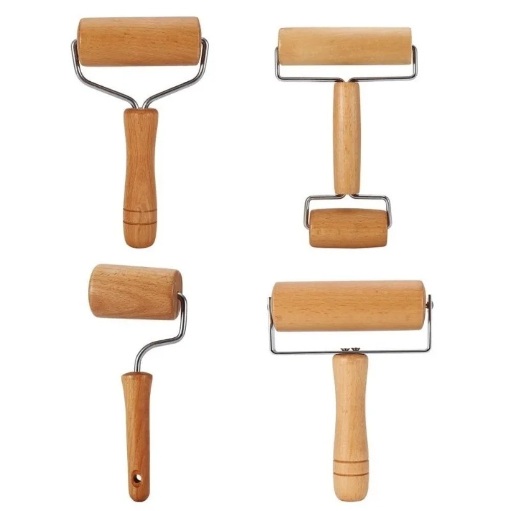 1Pc Wooden Rolling Pin Handhel - Kitchen Roller Baking 评论和价格