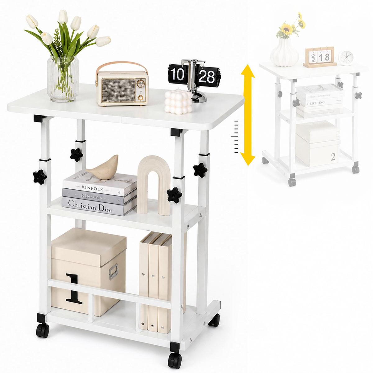 3-Tier Adjustable Height Rolli - Kitchen Baking Cart 评论和价格